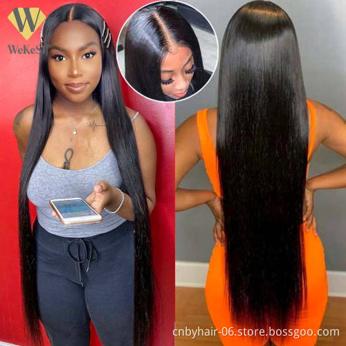 Wholesale Hd Transparent Swiss Lace Wig,Preplucked Hd Transparent Full Lace Wig,HairFactory 12a Brazilian African Hair Wigs